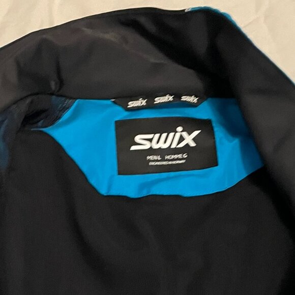 Swix Men's L XC Ski Jacket Blue - Picture 3 of 9